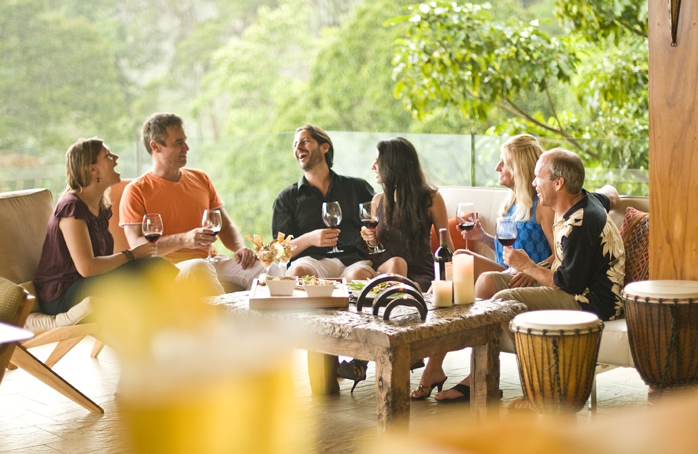 social areas for private group villas in costa rica