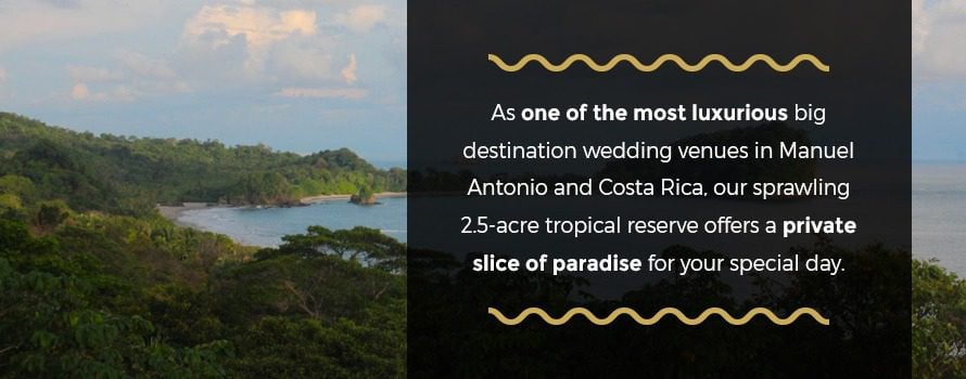 where to have large wedding in costa rica