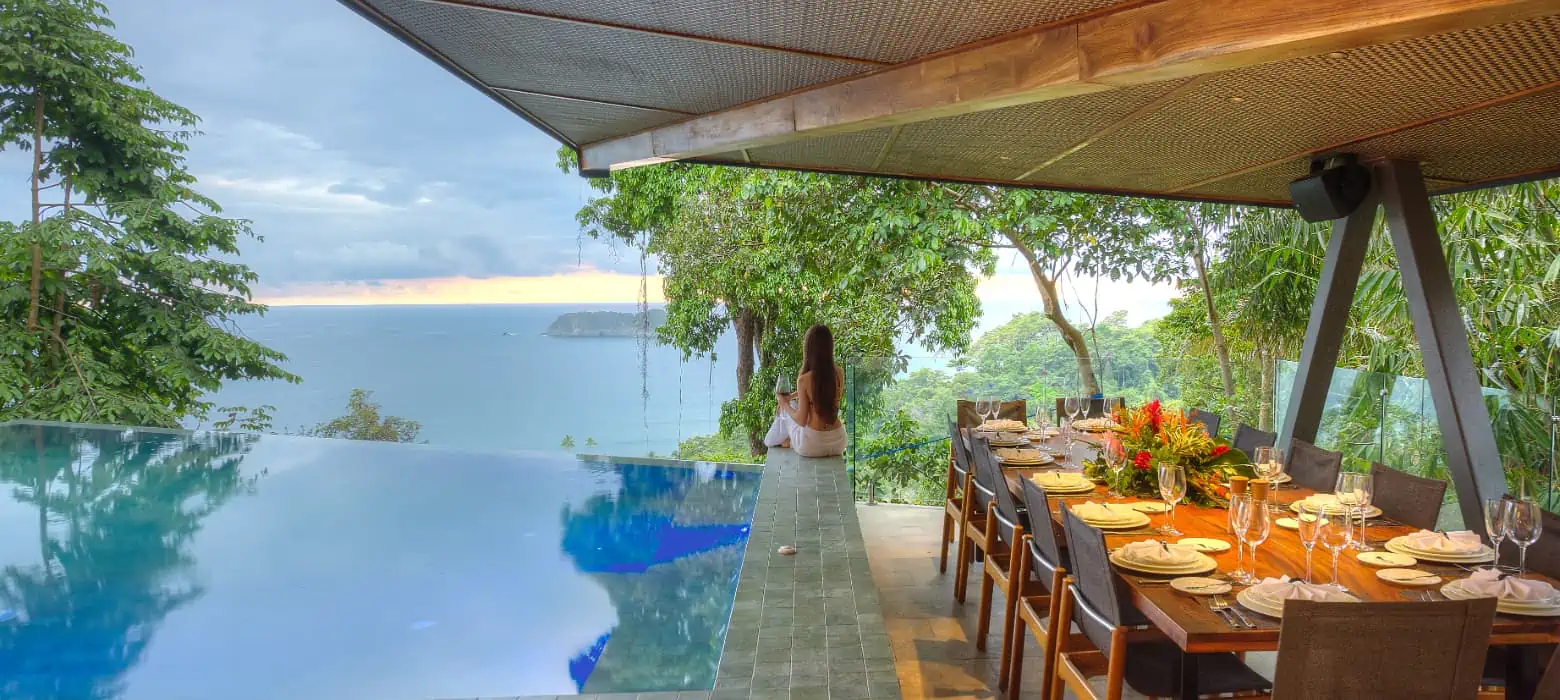 Oceanfront villa in Costa Rica