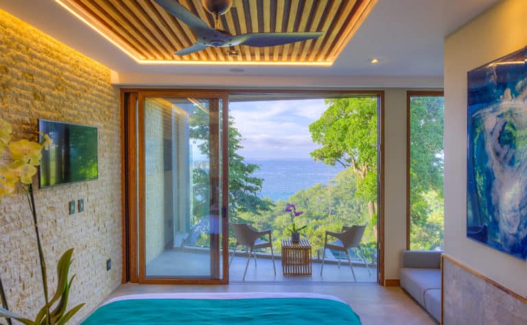 Bed View Inside Villa