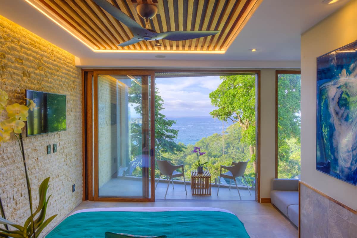 Bed View Inside Villa