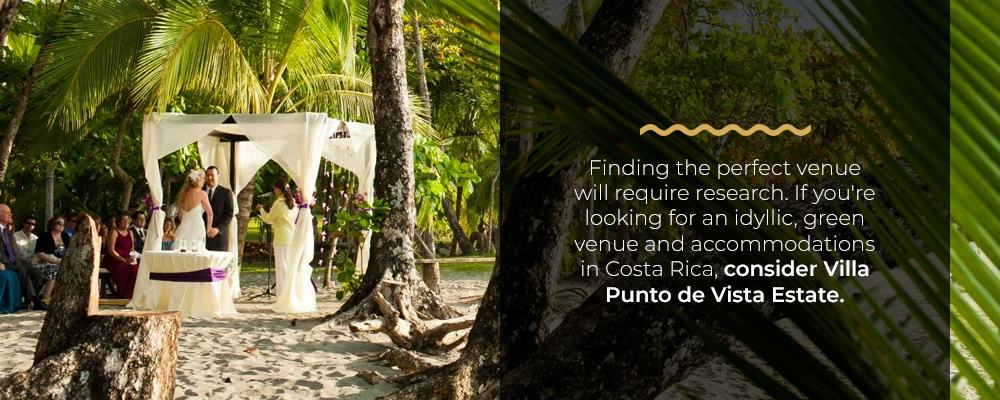 environmentally friend destination wedding