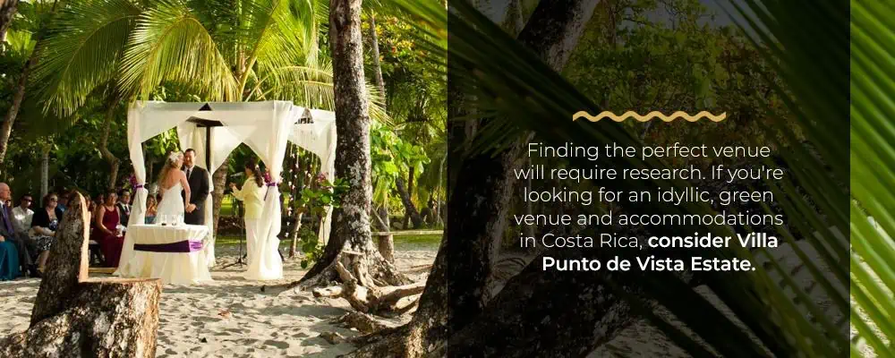 environmentally friend destination wedding