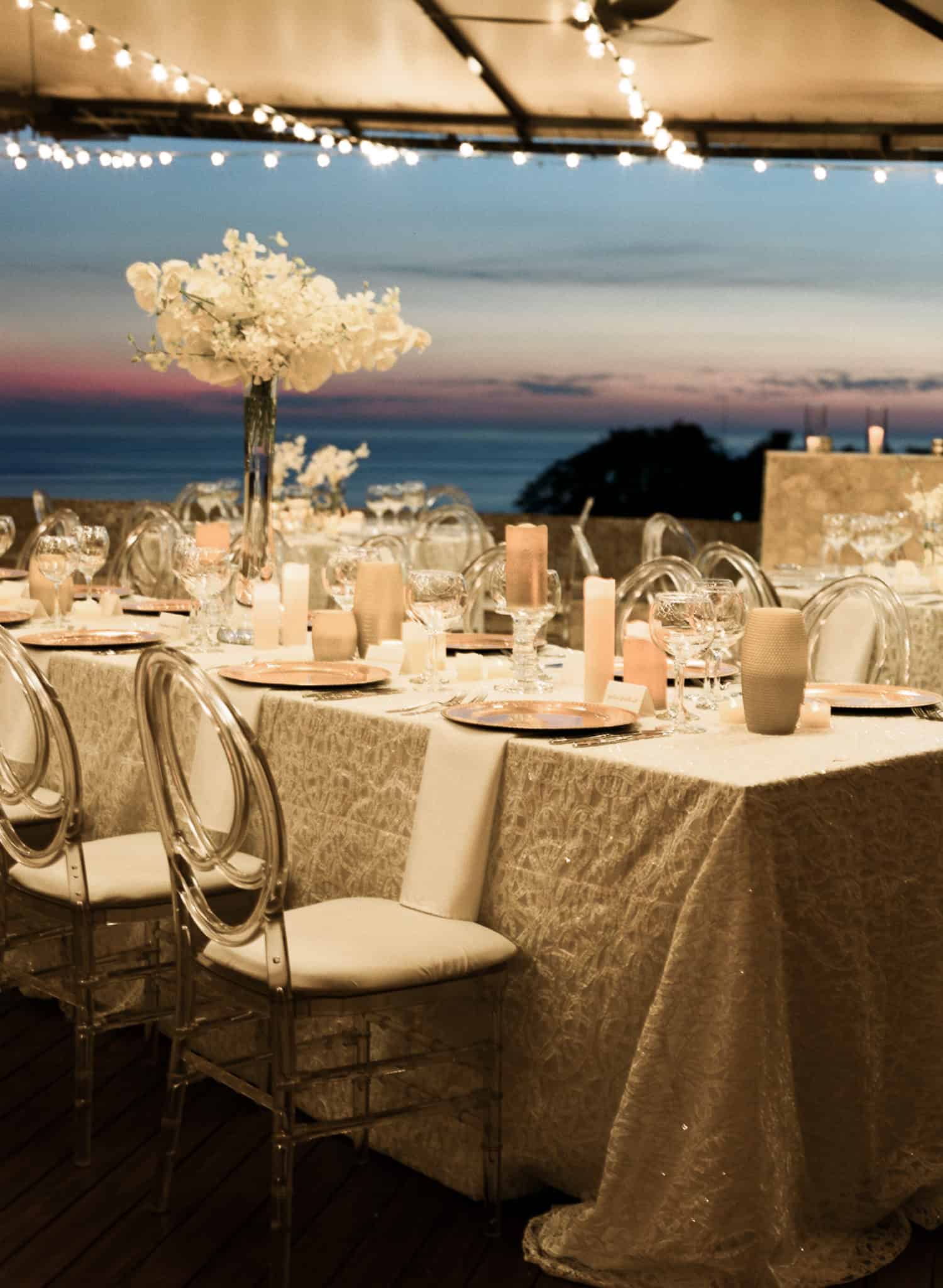 Costa Rica Wedding Dining