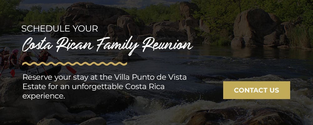 Family runion in manuel antonio costa rica