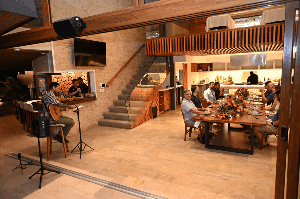 Wine tasting and dinner