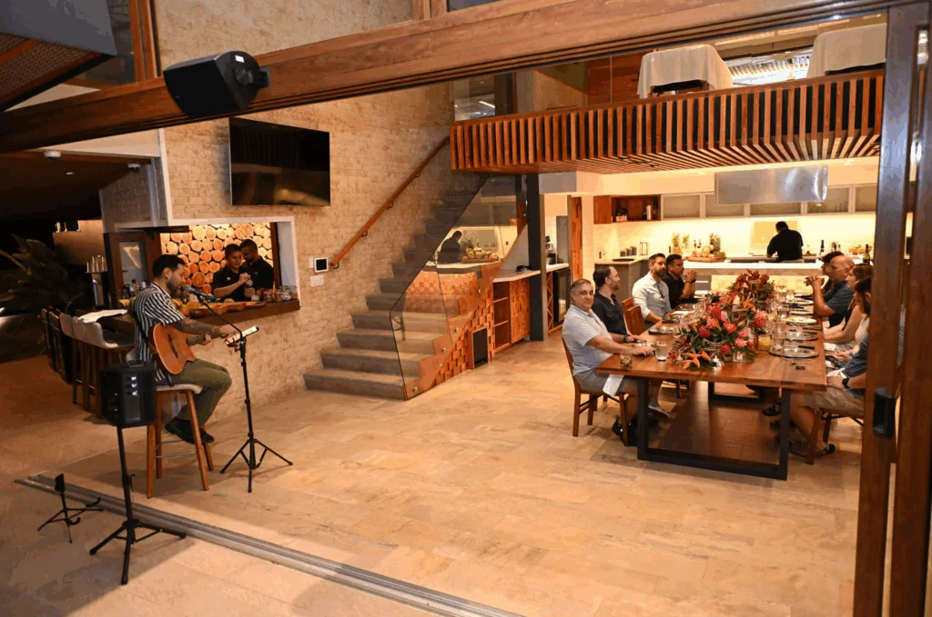 Wine tasting and dinner