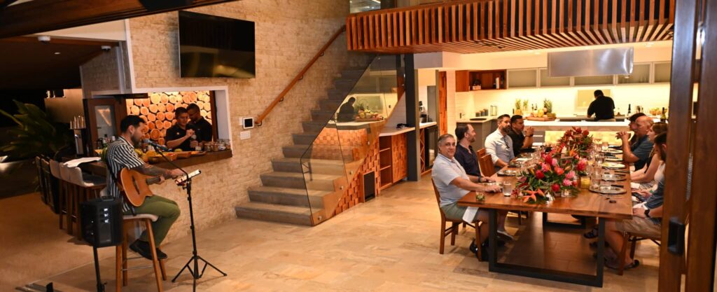 Villa with private chef