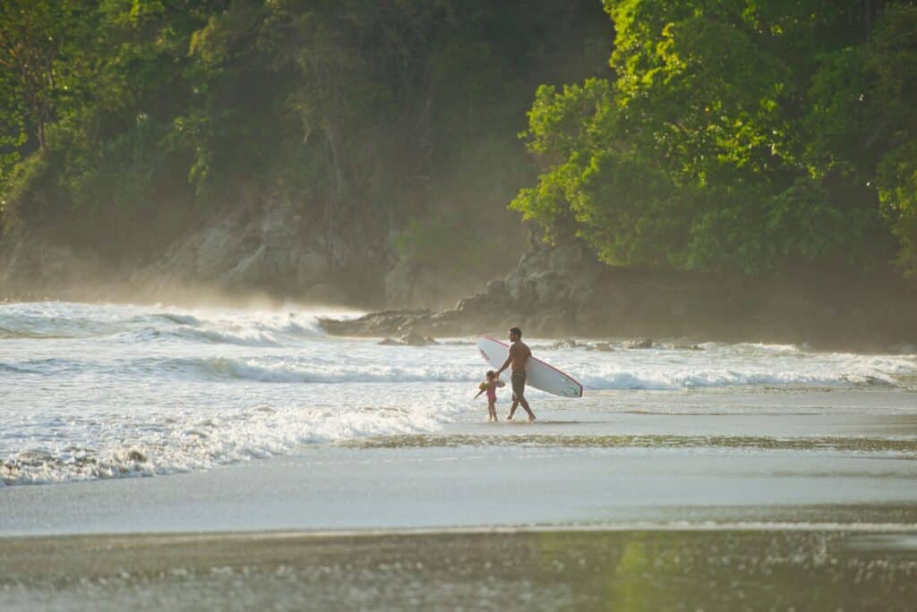 travel with kids to costa rica 40th birthday
